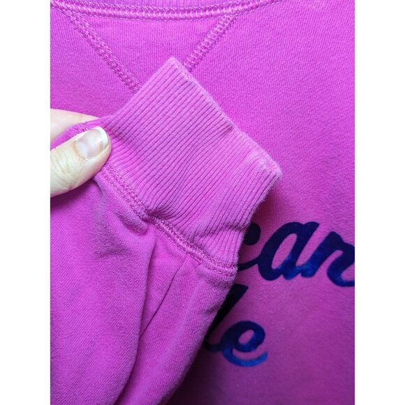Hot Pink AE American Eagle Pullover Sweatshirt Sweater Preppy Teen Top Small - Picture 7 of 16